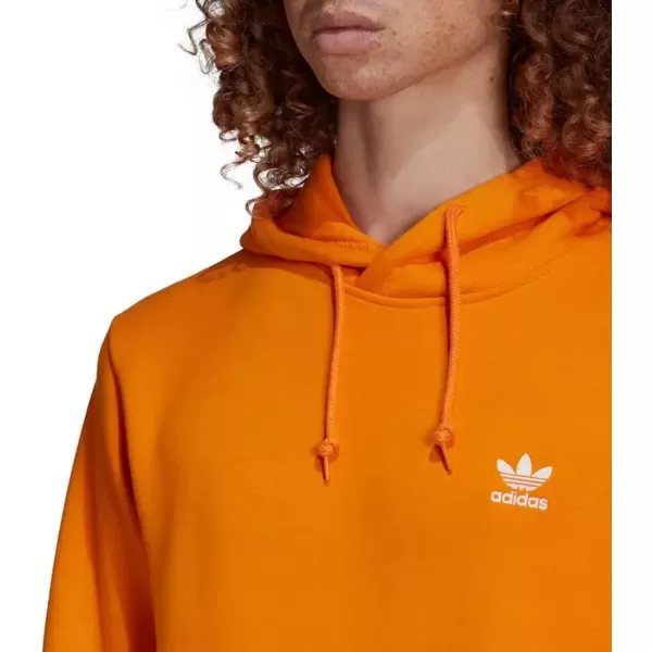 imageadidas Originals Mens Adicolor Essentials Trefoil HoodieBright Orange