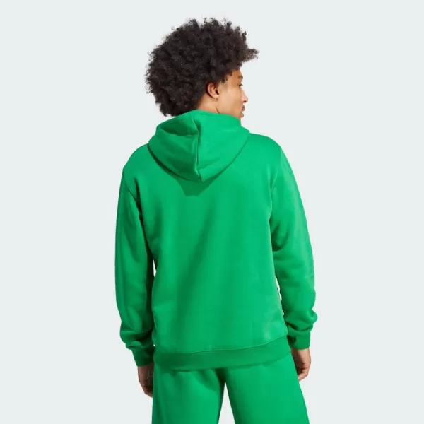 imageadidas Originals Mens Adicolor Essentials Trefoil HoodieGreen