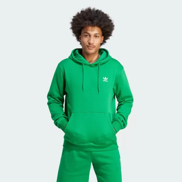 imageadidas Originals Mens Adicolor Essentials Trefoil HoodieGreen