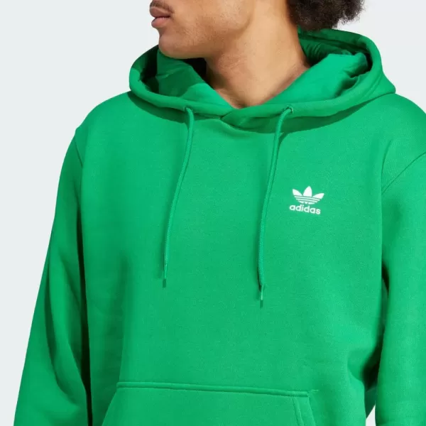 imageadidas Originals Mens Adicolor Essentials Trefoil HoodieGreen