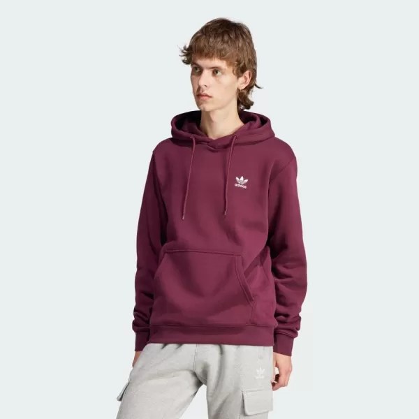 imageadidas Originals Mens Adicolor Essentials Trefoil HoodieMaroon