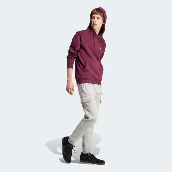 imageadidas Originals Mens Adicolor Essentials Trefoil HoodieMaroon