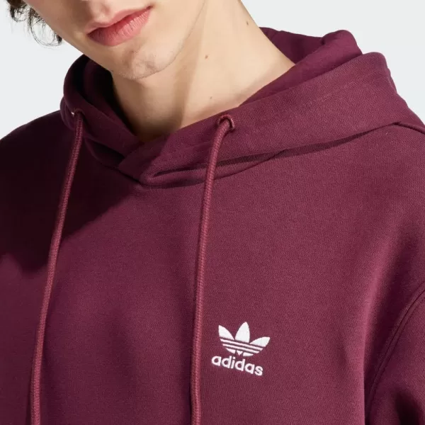 imageadidas Originals Mens Adicolor Essentials Trefoil HoodieMaroon