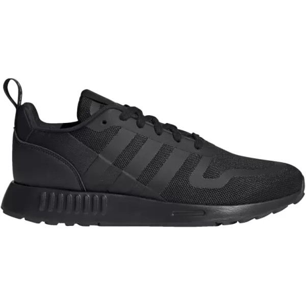 imageadidas UnisexChild Smooth Runner Elastic SneakerBlackBlackBlack