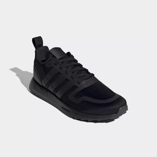 imageadidas UnisexChild Smooth Runner Elastic SneakerBlackBlackBlack