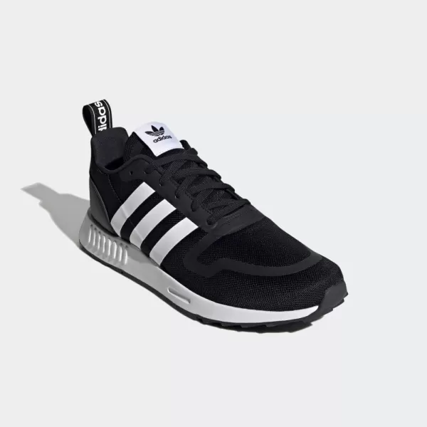 imageadidas UnisexChild Smooth Runner Elastic SneakerCore BlackWhiteCore Black