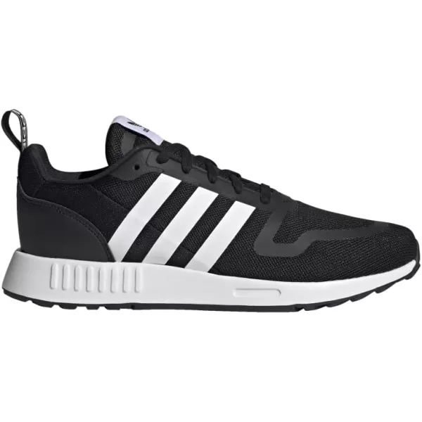 imageadidas UnisexChild Smooth Runner Elastic SneakerCore BlackWhiteCore Black