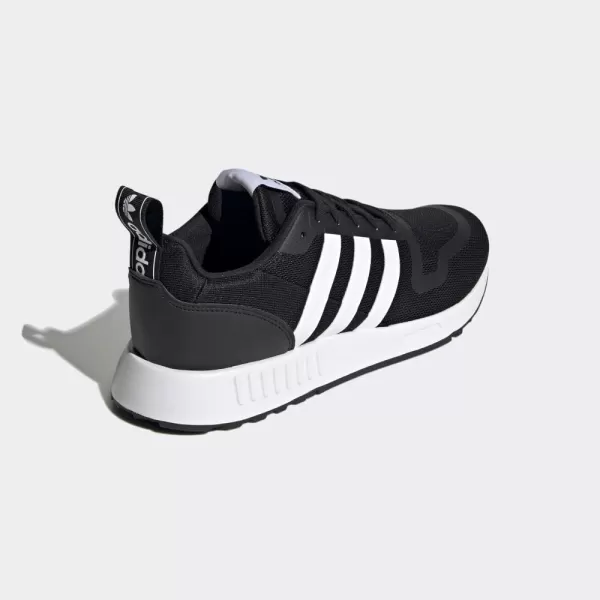 imageadidas UnisexChild Smooth Runner Elastic SneakerCore BlackWhiteCore Black