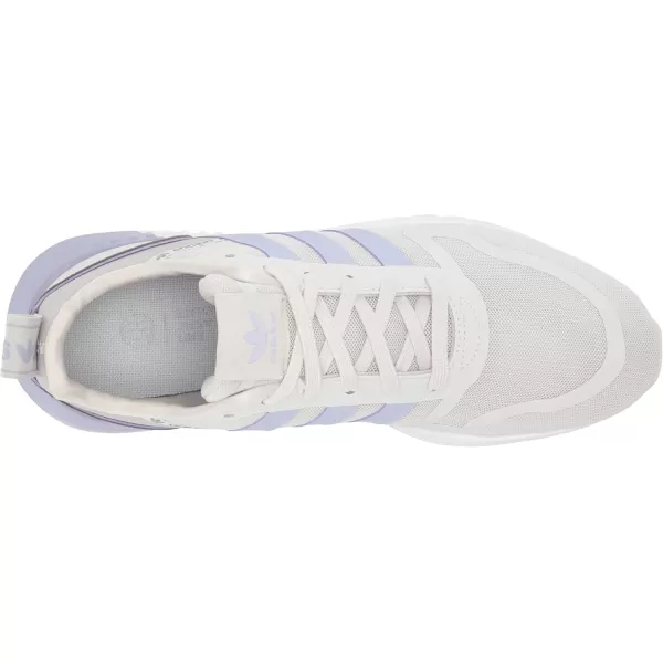 imageadidas UnisexChild Smooth Runner Elastic SneakerGrey OneDuspurWhite