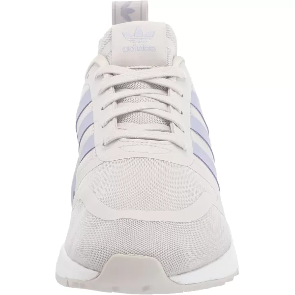 imageadidas UnisexChild Smooth Runner Elastic SneakerGrey OneDuspurWhite