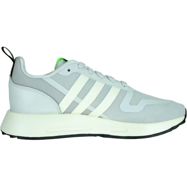 imageadidas UnisexChild Smooth Runner Elastic SneakerGreyOffwhiteBlack