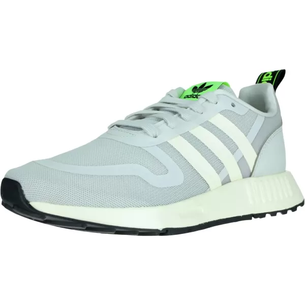 imageadidas UnisexChild Smooth Runner Elastic SneakerGreyOffwhiteBlack