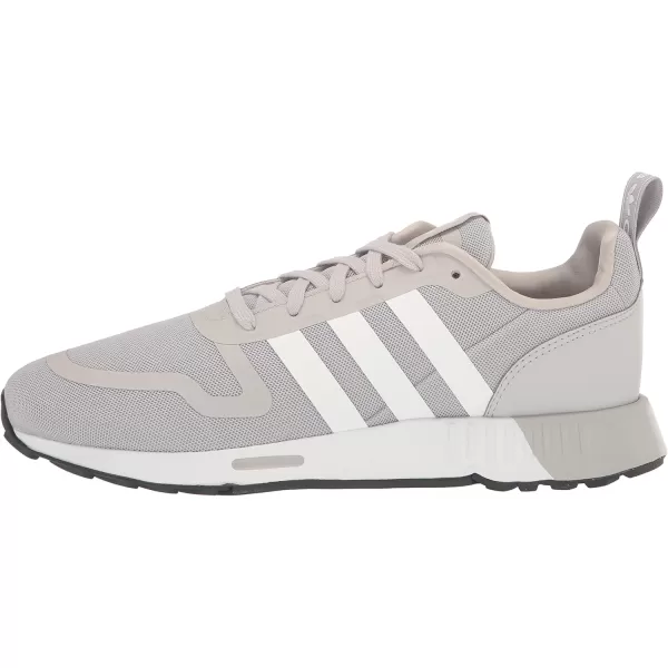 imageadidas UnisexChild Smooth Runner Elastic SneakerGreyWhiteBlack