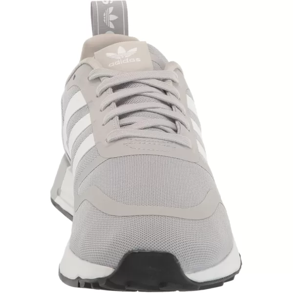 imageadidas UnisexChild Smooth Runner Elastic SneakerGreyWhiteBlack