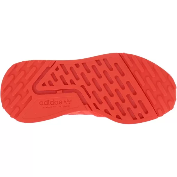 imageadidas UnisexChild Smooth Runner Elastic SneakerHot Temp Redred