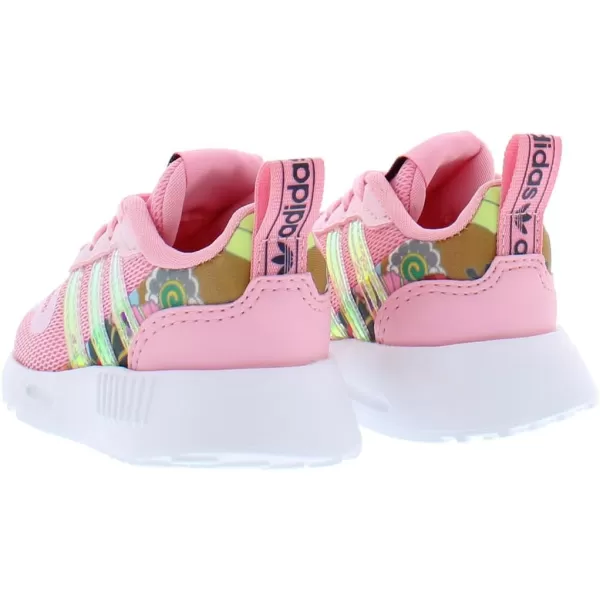 imageadidas UnisexChild Smooth Runner Elastic SneakerPinkpink