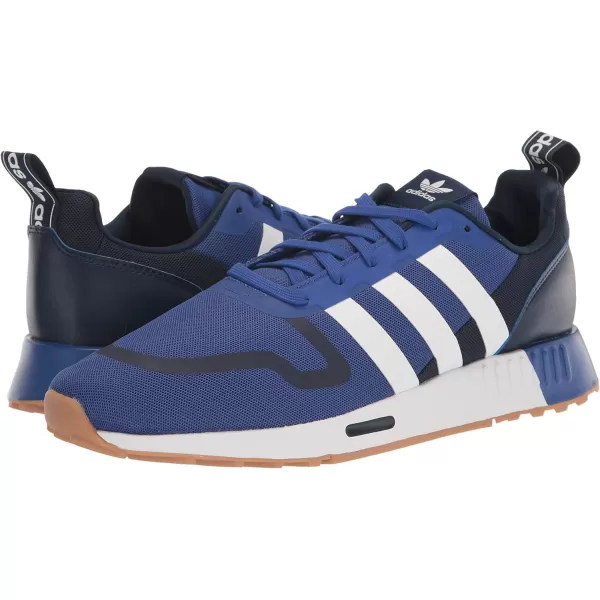 imageadidas UnisexChild Smooth Runner Elastic SneakerSemi Lucid BlueWhiteNight Indigo