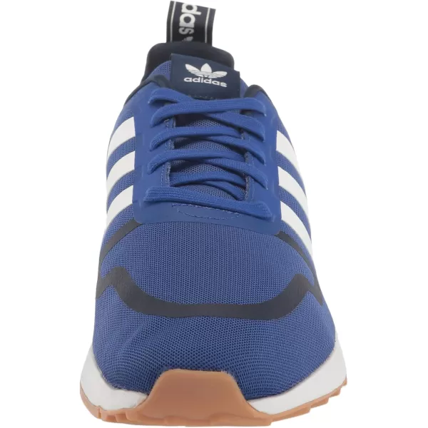 imageadidas UnisexChild Smooth Runner Elastic SneakerSemi Lucid BlueWhiteNight Indigo