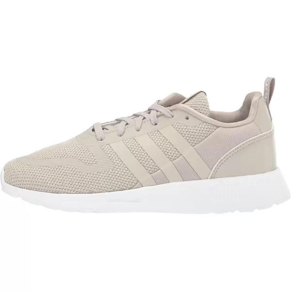 imageadidas UnisexChild Smooth Runner Elastic SneakerSesameWhiteSesame