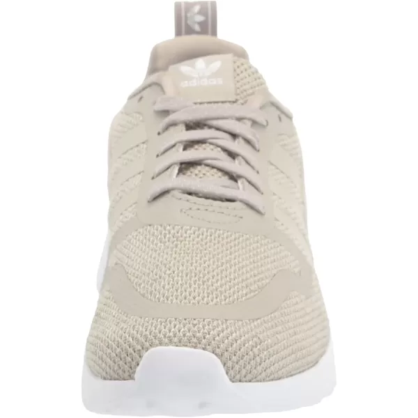 imageadidas UnisexChild Smooth Runner Elastic SneakerSesameWhiteSesame