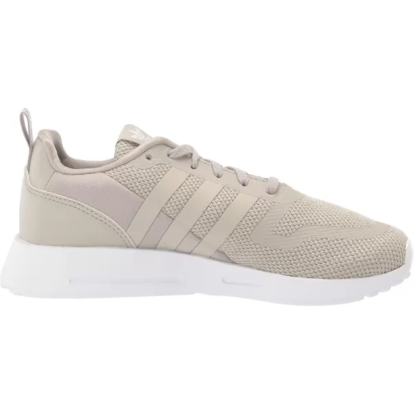 imageadidas UnisexChild Smooth Runner Elastic SneakerSesameWhiteSesame