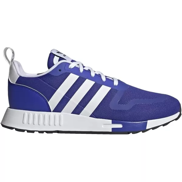 imageadidas UnisexChild Smooth Runner Elastic SneakerSonic InkWhiteGrey