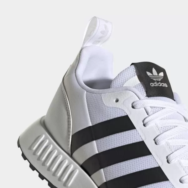 imageadidas UnisexChild Smooth Runner Elastic SneakerWhiteCore BlackDash Grey