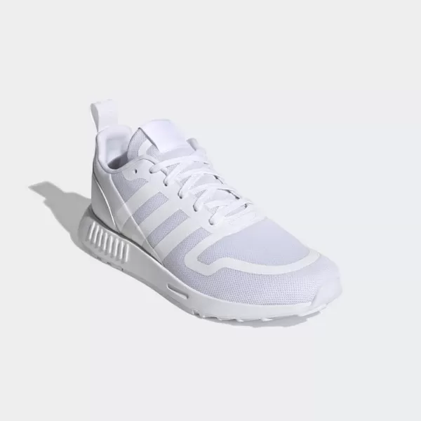 imageadidas UnisexChild Smooth Runner Elastic SneakerWhiteWhiteWhite