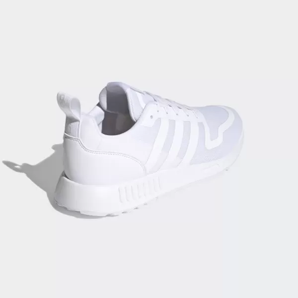 imageadidas UnisexChild Smooth Runner Elastic SneakerWhiteWhiteWhite