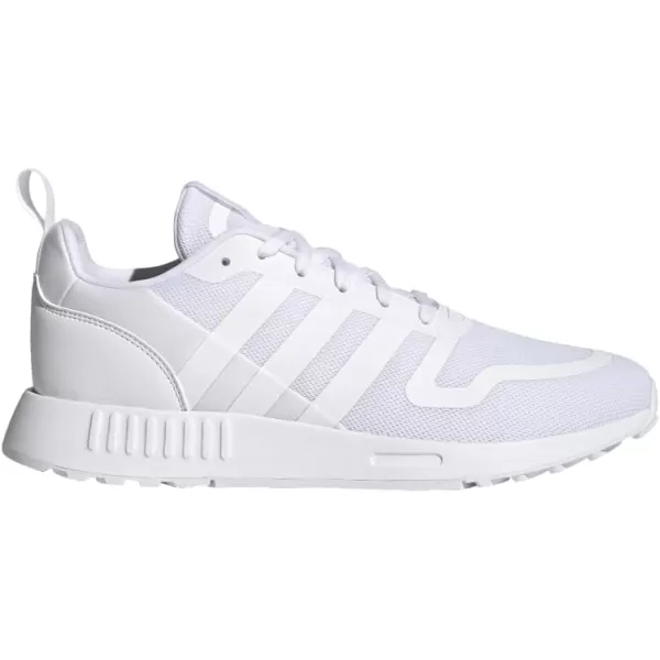 imageadidas UnisexChild Smooth Runner Elastic SneakerWhiteWhiteWhite