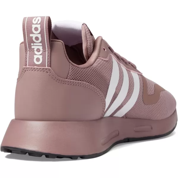 imageadidas UnisexChild Smooth Runner Elastic SneakerWonder OxideWhiteBlack