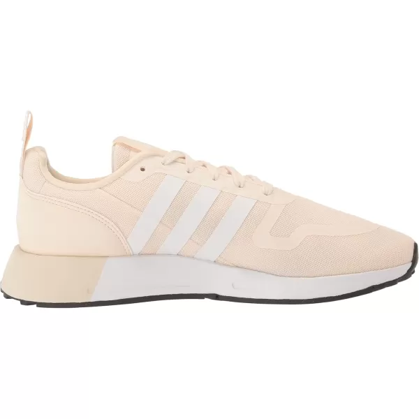 imageadidas UnisexChild Smooth Runner Elastic SneakerWonder WhiteWhiteBlack