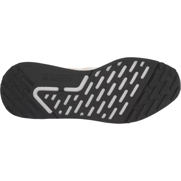 imageadidas UnisexChild Smooth Runner Elastic SneakerWonder WhiteWhiteBlack