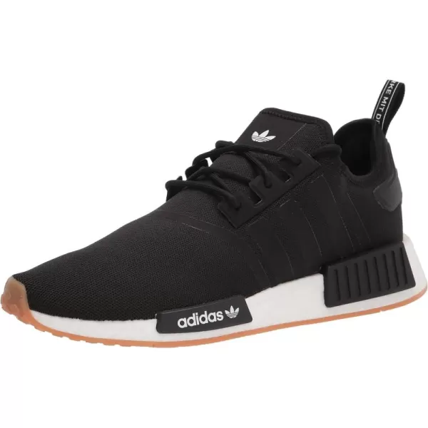 imageadidas Mens NmdR1 ShoesBlackBlackGum