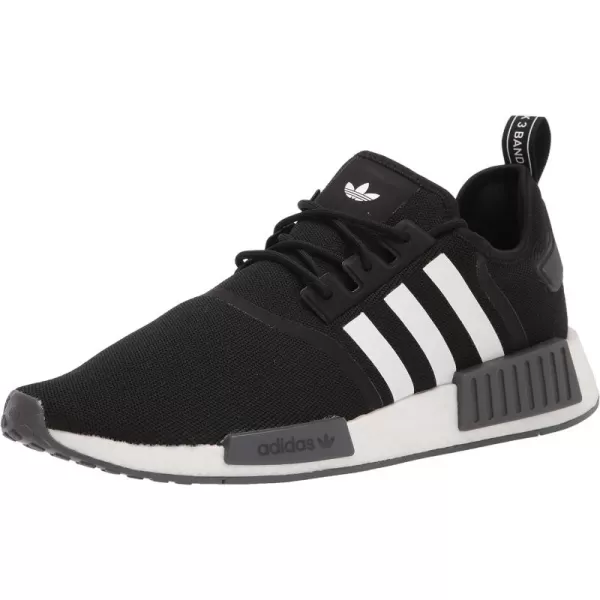 imageadidas Mens NmdR1 ShoesBlackWhiteGrey