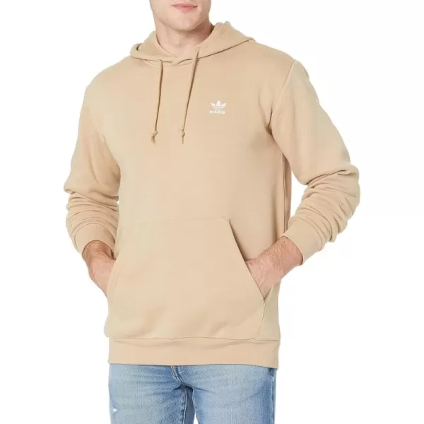 imageadidas Originals Mens Adicolor Essentials Trefoil HoodieBeige Tone