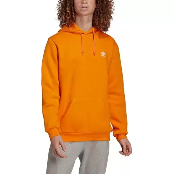 imageadidas Originals Mens Adicolor Essentials Trefoil HoodieBright Orange