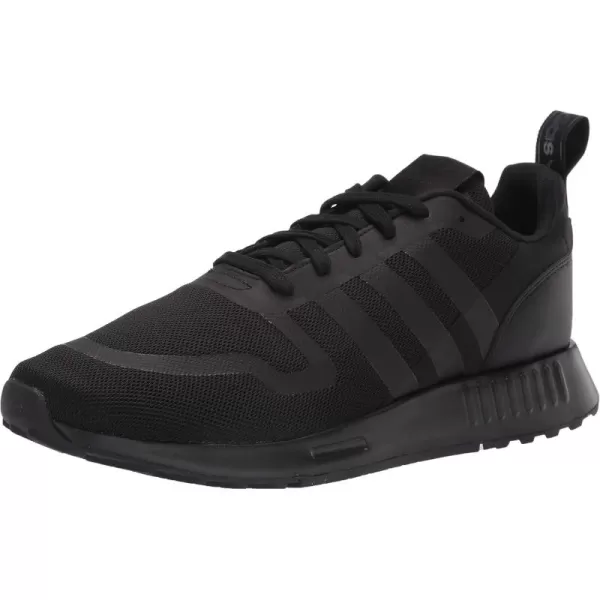 imageadidas UnisexChild Smooth Runner Elastic SneakerBlackBlackBlack