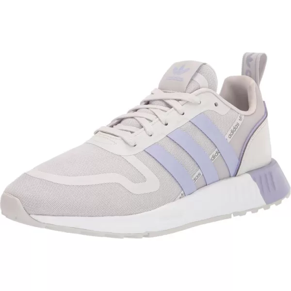 imageadidas UnisexChild Smooth Runner Elastic SneakerGrey OneDuspurWhite