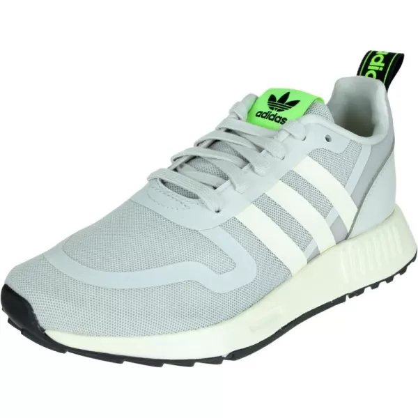 imageadidas UnisexChild Smooth Runner Elastic SneakerGreyOffwhiteBlack