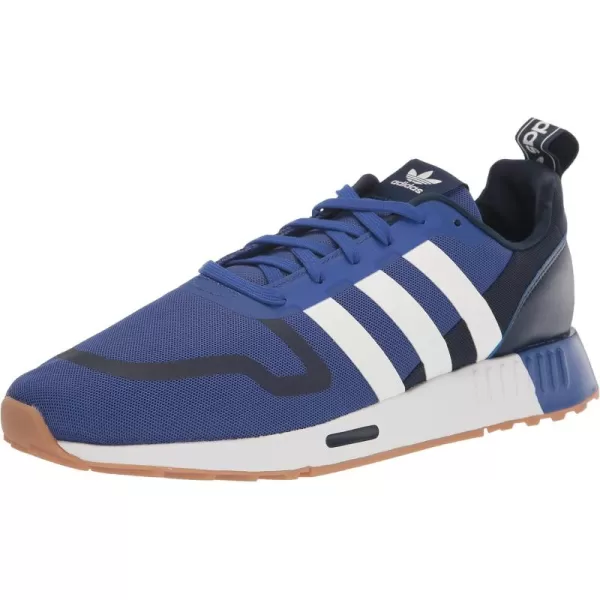 imageadidas UnisexChild Smooth Runner Elastic SneakerSemi Lucid BlueWhiteNight Indigo