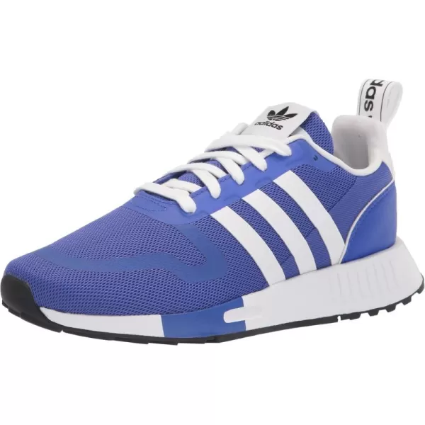 imageadidas UnisexChild Smooth Runner Elastic SneakerSonic InkWhiteGrey