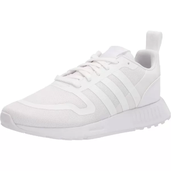 imageadidas UnisexChild Smooth Runner Elastic SneakerWhiteWhiteWhite