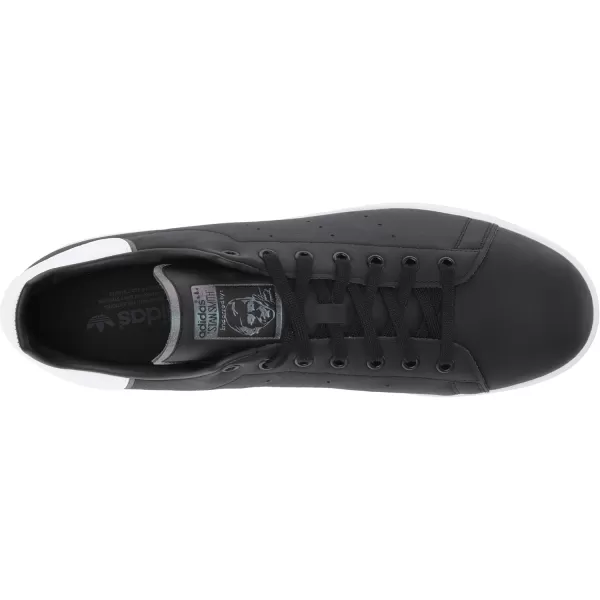 imageadidas Mens Stan Smith SneakerCore BlackBlackWhite