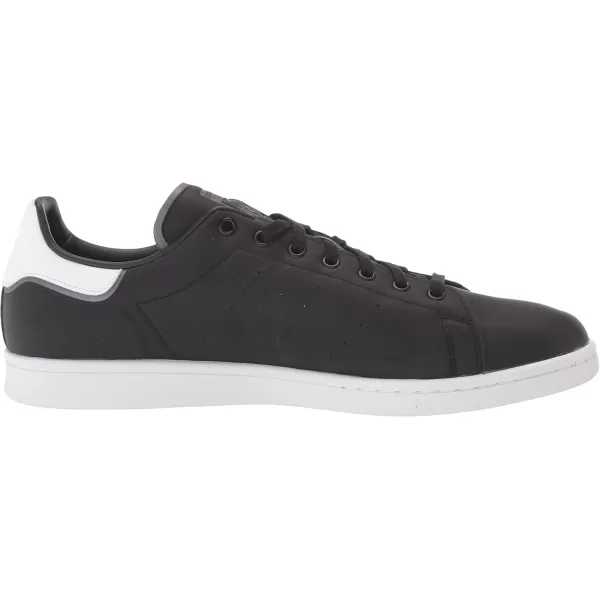 imageadidas Mens Stan Smith SneakerCore BlackBlackWhite