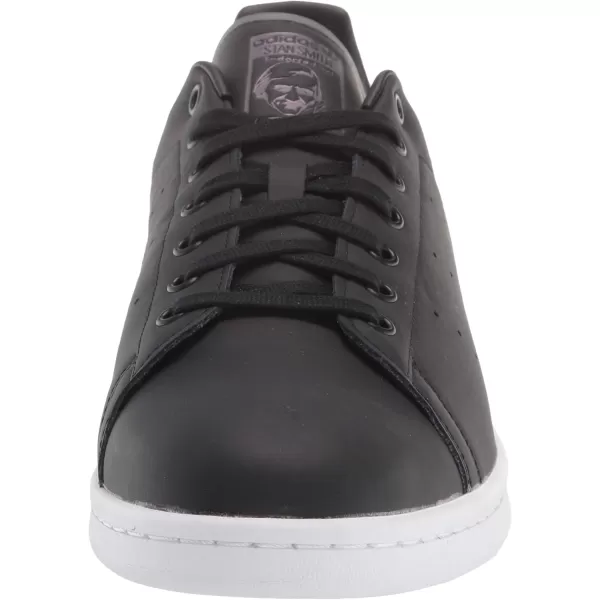 imageadidas Mens Stan Smith SneakerCore BlackBlackWhite