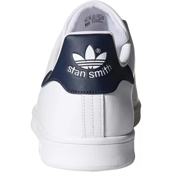 imageadidas Mens Stan Smith SneakerCore WhiteCore WhiteDark Blue