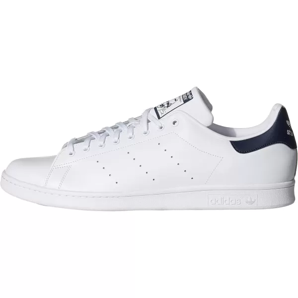 imageadidas Mens Stan Smith SneakerCore WhiteCore WhiteDark Blue