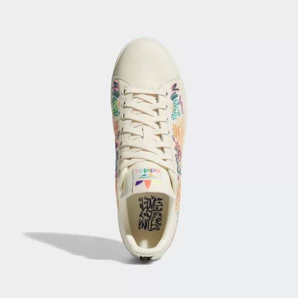 imageadidas Mens Stan Smith SneakerCream WhiteCream WhiteCream White Pride