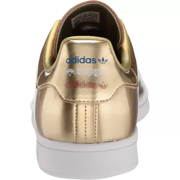 imageadidas Mens Stan Smith SneakerGold MetallicGold MetallicCrystal White